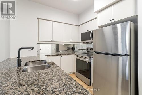 229 - 58 Marine Parade Drive, Toronto, ON - Indoor Photo Showing Kitchen With Double Sink