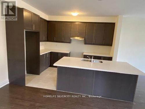 73 Donald Ficht Crescent, Brampton, ON - Indoor Photo Showing Kitchen With Double Sink