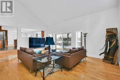 6099 James Bell Drive, Ottawa, ON - Indoor Photo Showing Living Room With Fireplace