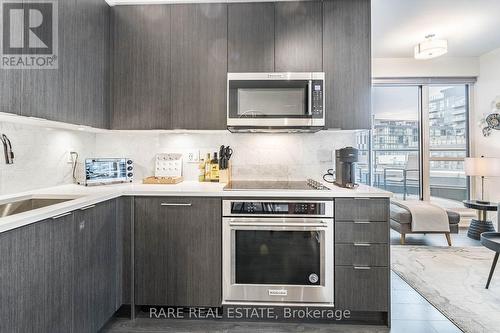 806 - 38 Iannuzzi Street, Toronto, ON - Indoor Photo Showing Kitchen With Upgraded Kitchen