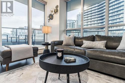 806 - 38 Iannuzzi Street, Toronto, ON - Indoor Photo Showing Living Room