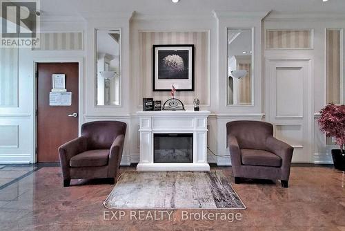 7I - 8 Rosebank Drive, Toronto, ON - Indoor With Fireplace