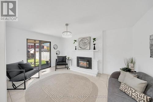 182 Tall Grass Trail, Vaughan, ON - Indoor Photo Showing Other Room With Fireplace