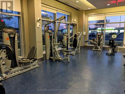 1013 - 55 Speers Road, Oakville, ON - Indoor Photo Showing Gym Room