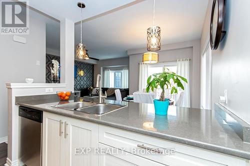 1 Lakefront Drive, Hamilton, ON - Indoor Photo Showing Kitchen With Double Sink