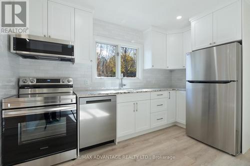 Unit 1 - 109 Biscay Road, London, ON - Indoor Photo Showing Kitchen With Stainless Steel Kitchen With Upgraded Kitchen