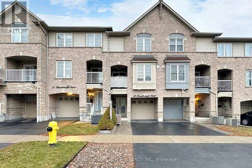 10 Burnsborough Street, Ajax, ON - Outdoor With Balcony With Facade