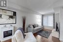 10 Burnsborough Street, Ajax, ON  - Indoor Photo Showing Living Room With Fireplace 