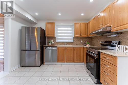 36 Norma Crescent, Brampton, ON - Indoor Photo Showing Kitchen With Stainless Steel Kitchen