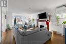 Upper - 88 Welland Avenue, Toronto, ON  - Indoor Photo Showing Living Room With Fireplace 