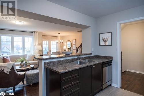 769 Challinor Terrace, Milton, ON - Indoor Photo Showing Kitchen With Double Sink