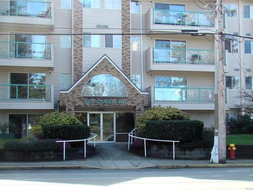 201-6715 Dover Rd, Nanaimo, BC - Outdoor With Balcony With Facade