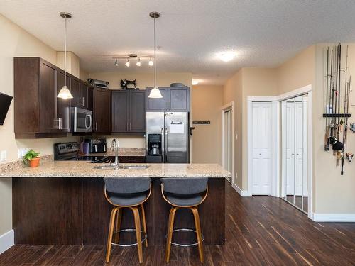 302-938 Dunford Ave, Langford, BC - Indoor Photo Showing Kitchen With Stainless Steel Kitchen With Double Sink