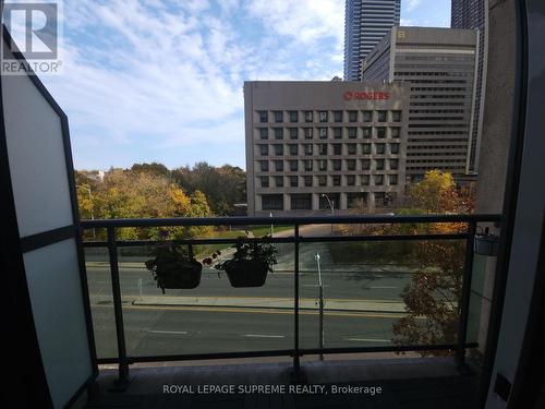 504 - 300 Bloor Street E, Toronto, ON - Outdoor With Balcony