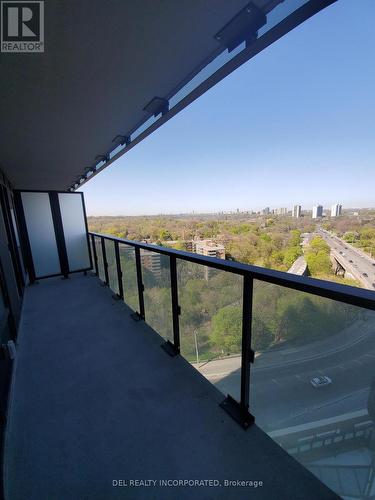 1305 - 575 Bloor Street E, Toronto, ON - Outdoor With Balcony With View With Exterior