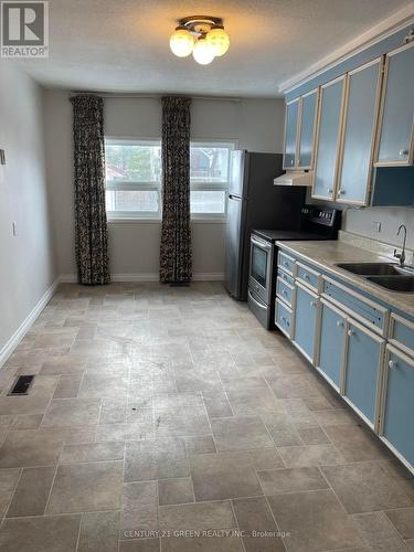 1 - 9 Oakdale Avenue, St. Catharines, ON - Indoor Photo Showing Kitchen With Double Sink