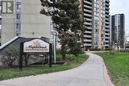 1901 - 10 Martha Eaton Way, Toronto, ON - Outdoor With Balcony With Facade