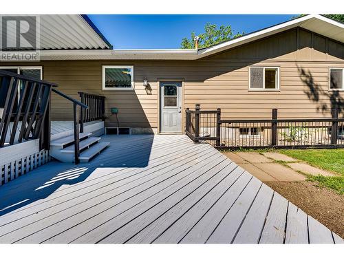 Backyard, Deck - 2303 19 Street, Vernon, BC - Outdoor With Deck Patio Veranda With Exterior