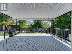 Backyard Covered Deck - 