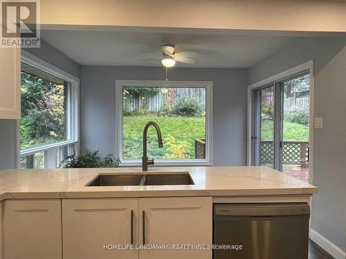 Upper - 2 Gibbon Drive, Barrie, ON - Indoor Photo Showing Kitchen With Double Sink