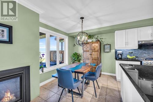 23 - 515 North Service Road, Hamilton, ON - Indoor Photo Showing Dining Room With Fireplace