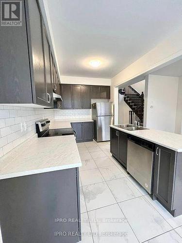 60 - 166 Deerpath Drive, Guelph, ON - Indoor Photo Showing Kitchen With Double Sink