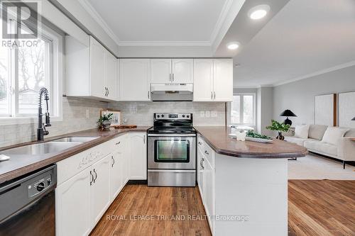 42 Oregon Road, London, ON - Indoor Photo Showing Kitchen With Double Sink