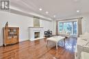 218 Owen Boulevard, Toronto, ON  - Indoor Photo Showing Living Room With Fireplace 