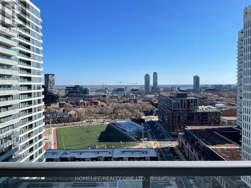 1604 - 225 Sumach Street, Toronto, ON - Outdoor With View