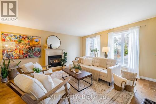 101 Bagot Street, Cobourg, ON - Indoor Photo Showing Living Room With Fireplace