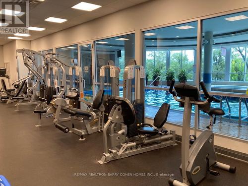 2501 - 1 Rean Drive, Toronto, ON - Indoor Photo Showing Gym Room