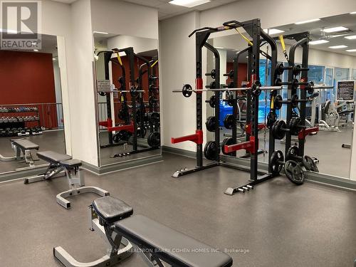 2501 - 1 Rean Drive, Toronto, ON - Indoor Photo Showing Gym Room