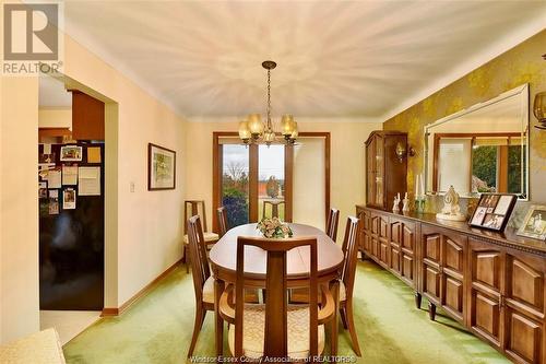 950 Morand Street, Windsor, ON - Indoor Photo Showing Dining Room