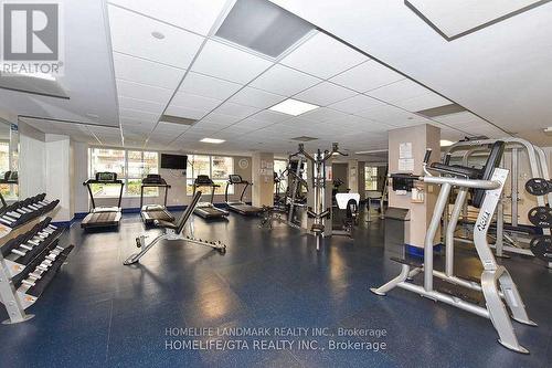 1602 - 89 South Town Centre Boulevard, Markham, ON - Indoor Photo Showing Gym Room