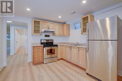 Bsmt - 50 Sherwood Forest Drive, Markham, ON - Indoor Photo Showing Kitchen With Double Sink