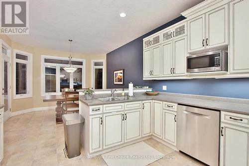 128 Sir Adam Beck Road, Stratford, ON - Indoor Photo Showing Kitchen With Double Sink