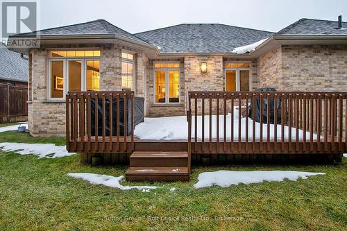 128 Sir Adam Beck Road, Stratford, ON - Outdoor With Deck Patio Veranda