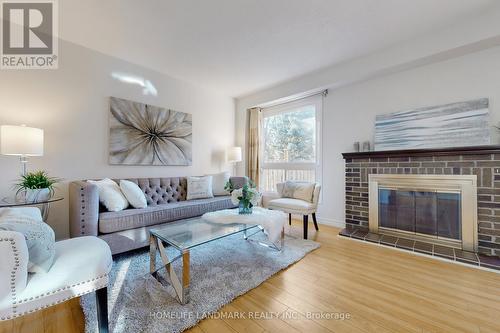 94 James Park Square, Toronto, ON - Indoor Photo Showing Living Room With Fireplace