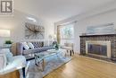 94 James Park Square, Toronto, ON  - Indoor Photo Showing Living Room With Fireplace 