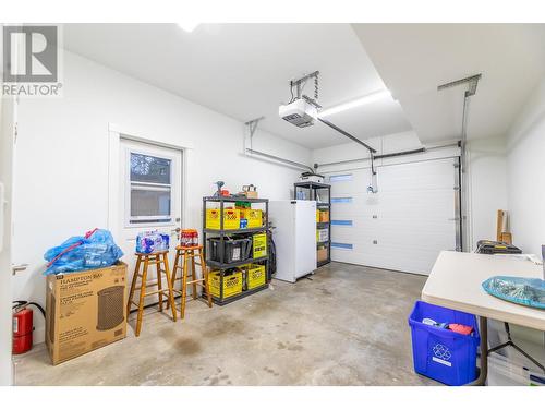 445 Ritchie Avenue, Naramata, BC - Indoor Photo Showing Garage