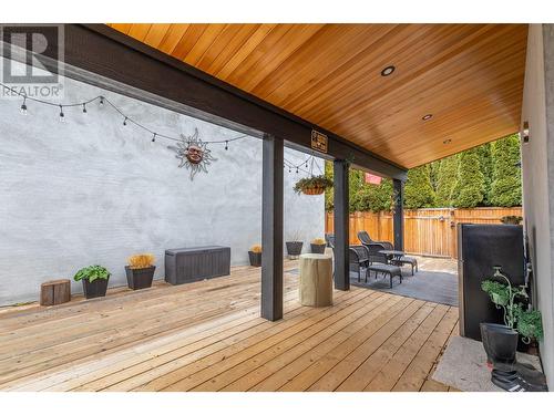 445 Ritchie Avenue, Naramata, BC - Outdoor With Deck Patio Veranda With Exterior