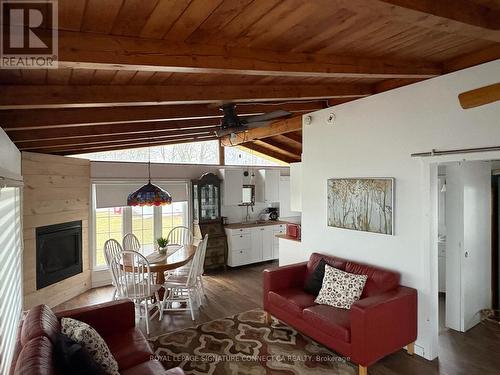 5 Erie Heights Line, Haldimand, ON - Indoor Photo Showing Living Room With Fireplace