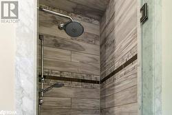 Interior details with tiled shower - 