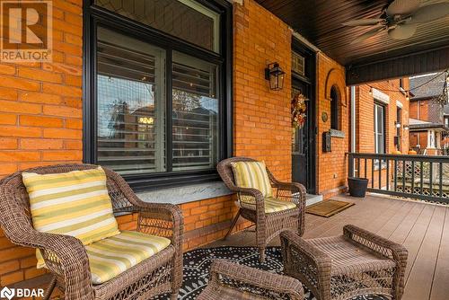 Deck with ceiling fan and a porch - 109 Fairleigh Avenue S, Hamilton, ON - Outdoor With Deck Patio Veranda With Exterior