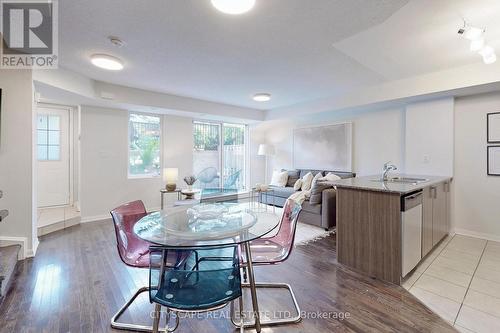 221 - 7 Foundry Avenue, Toronto, ON - Indoor Photo Showing Dining Room