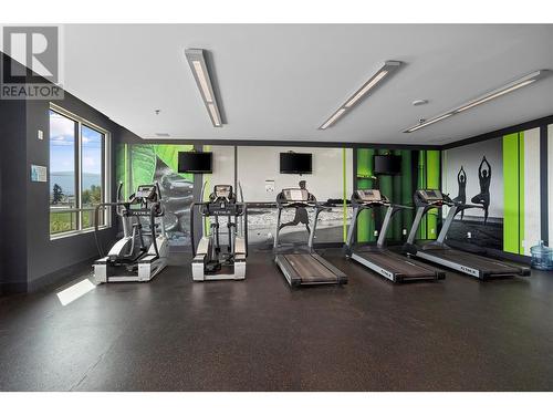 2040 Springfield Road Unit# 904, Kelowna, BC - Indoor Photo Showing Gym Room