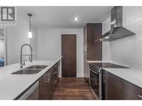 2040 Springfield Road Unit# 904, Kelowna, BC - Indoor Photo Showing Kitchen With Double Sink With Upgraded Kitchen