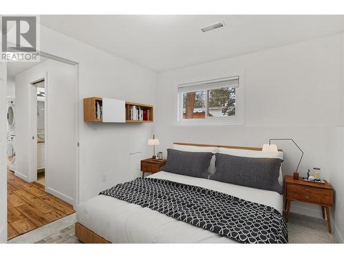 SUITE -smaller 2nd bedroom - 3309 Mcmahon Road, West Kelowna, BC - Indoor Photo Showing Bedroom