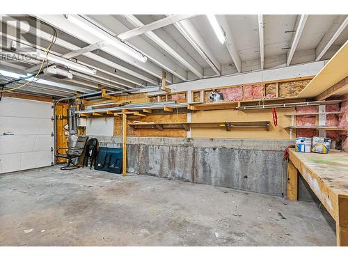 3309 Mcmahon Road, West Kelowna, BC - Indoor Photo Showing Garage