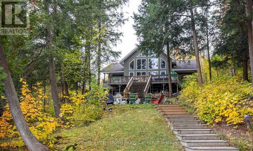 1010 Ransbury Road, Muskoka Lakes (Watt), ON - Outdoor With Deck Patio Veranda